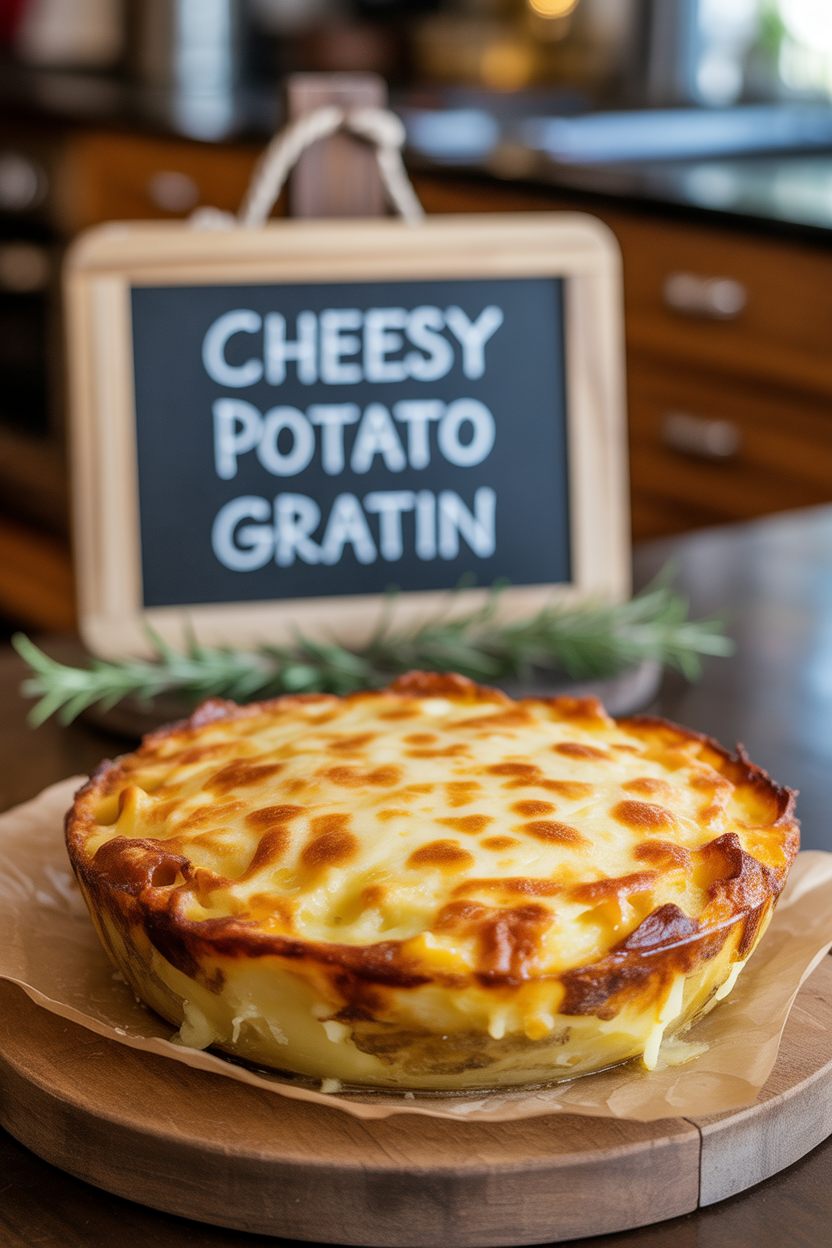 Cheesy Potato Gratin
