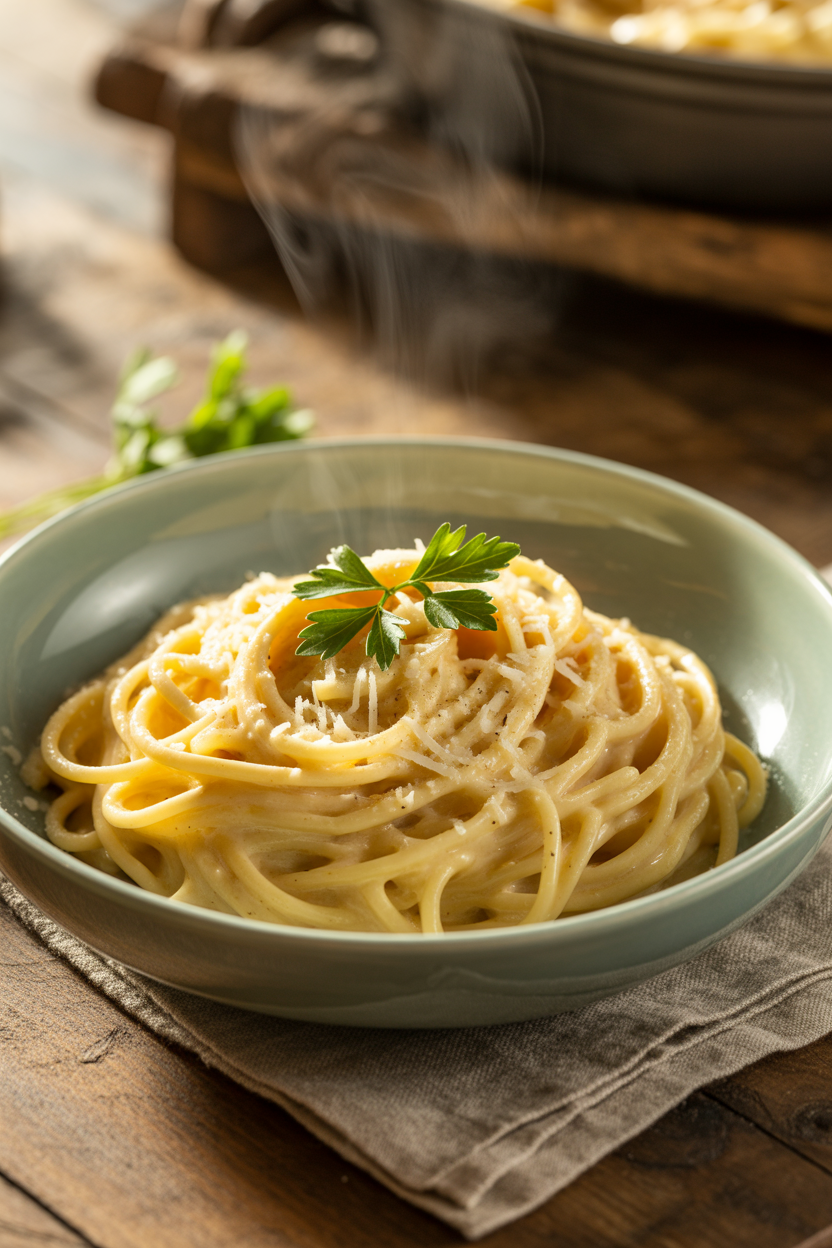 The Spaghetti Alfredo Recipe