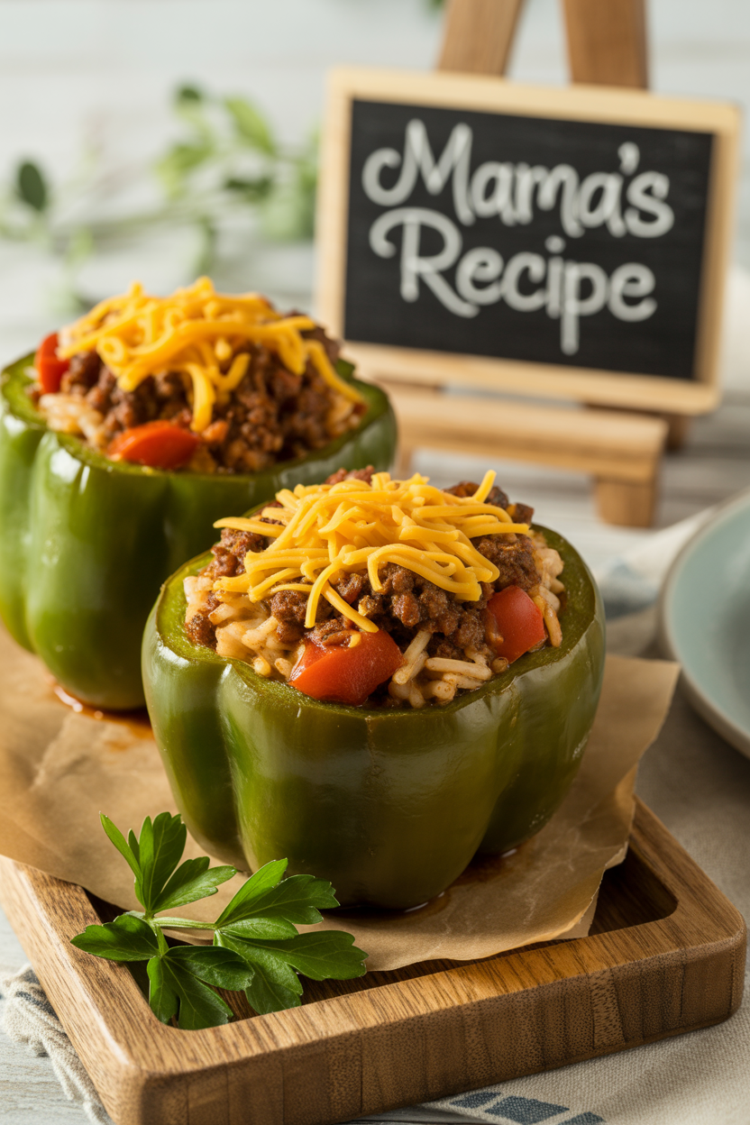Vegetarian Stuffed Peppers