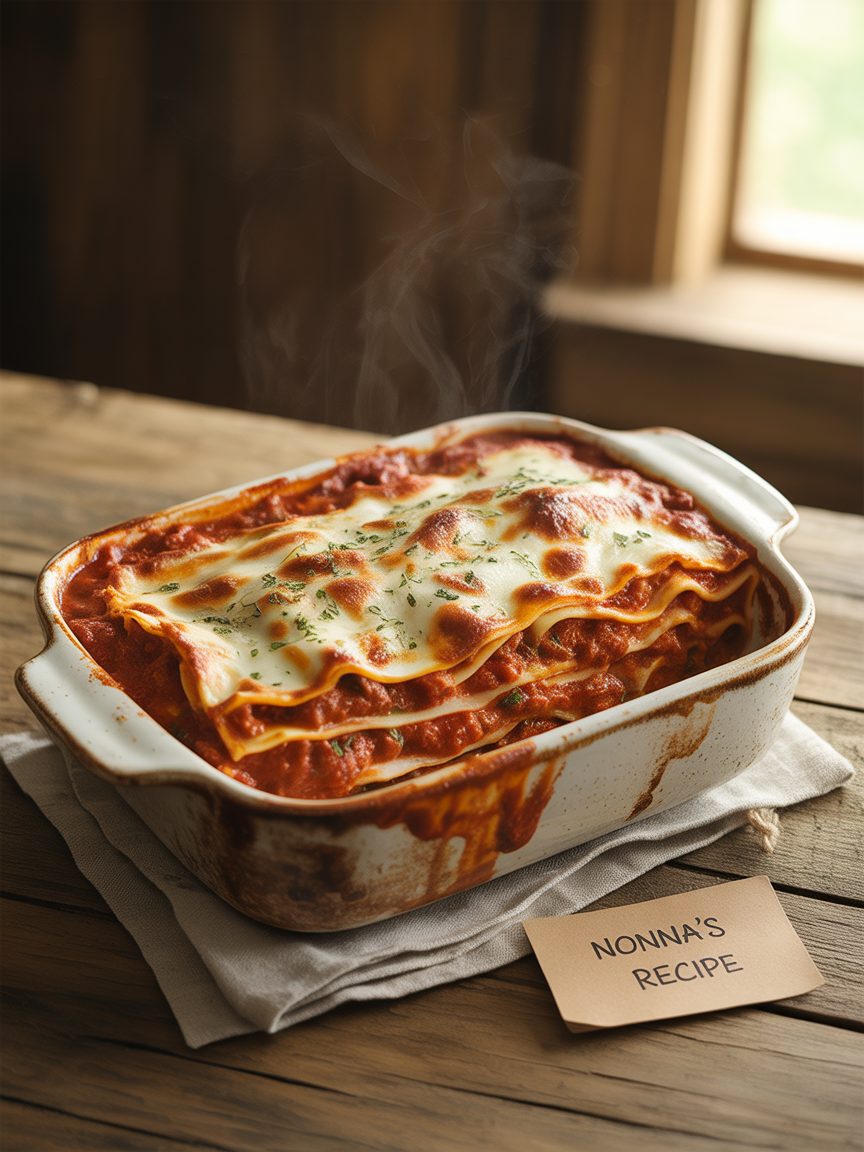 Beef Lasagna