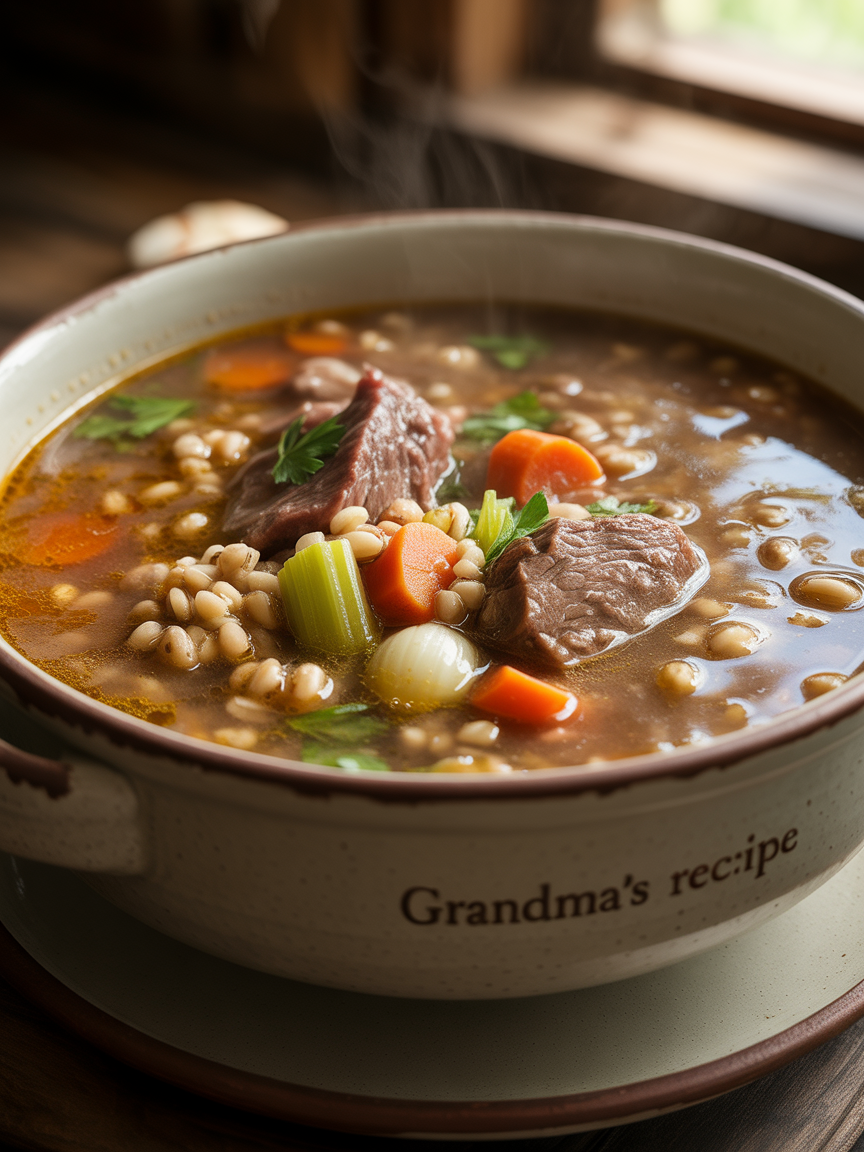 Beef Barley Soup