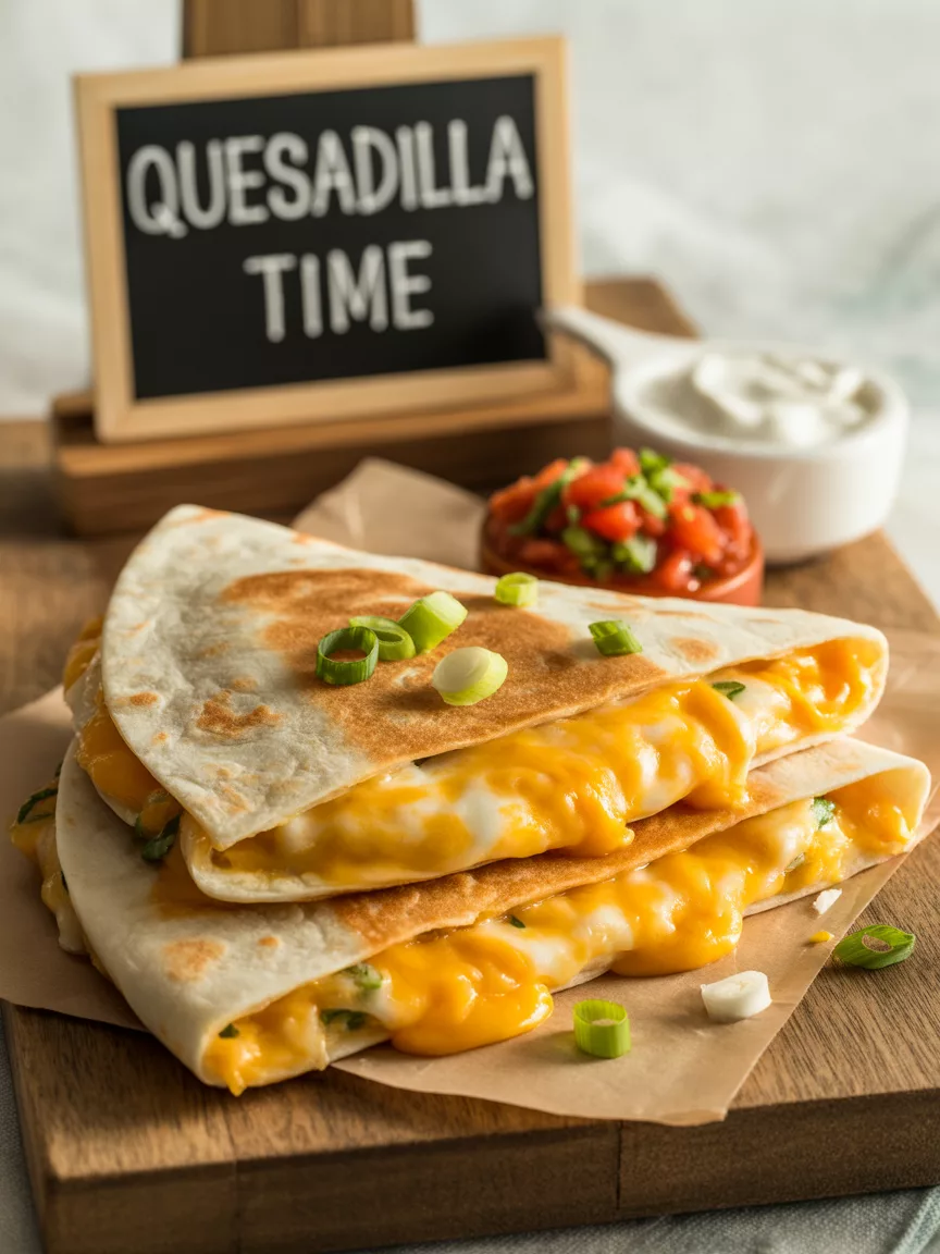 Cheesy Egg Quesadilla