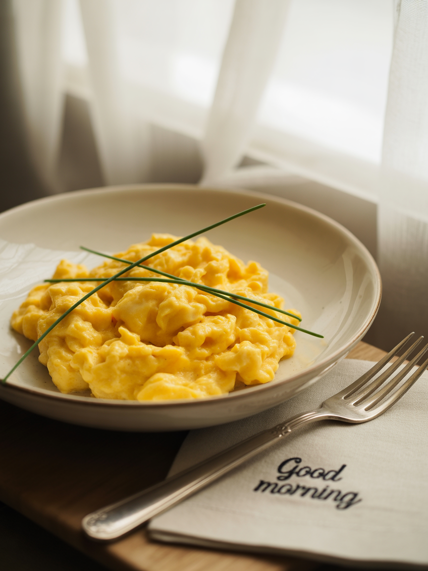 Creamy Scrambled Eggs
