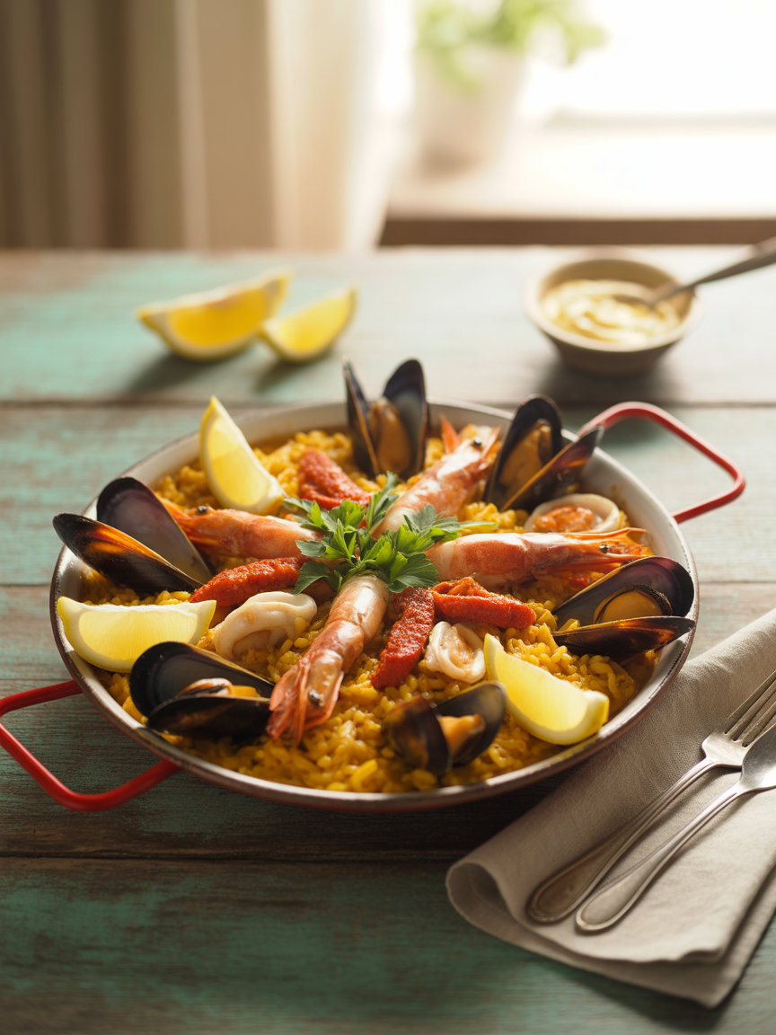 Seafood Paella