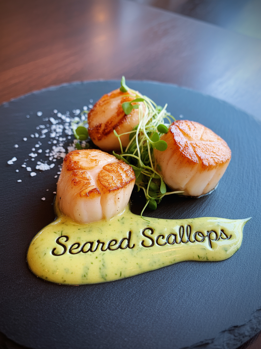 Seared Scallops